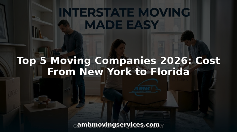 Top 5 Moving Companies 2026: Cost From New York to Florida