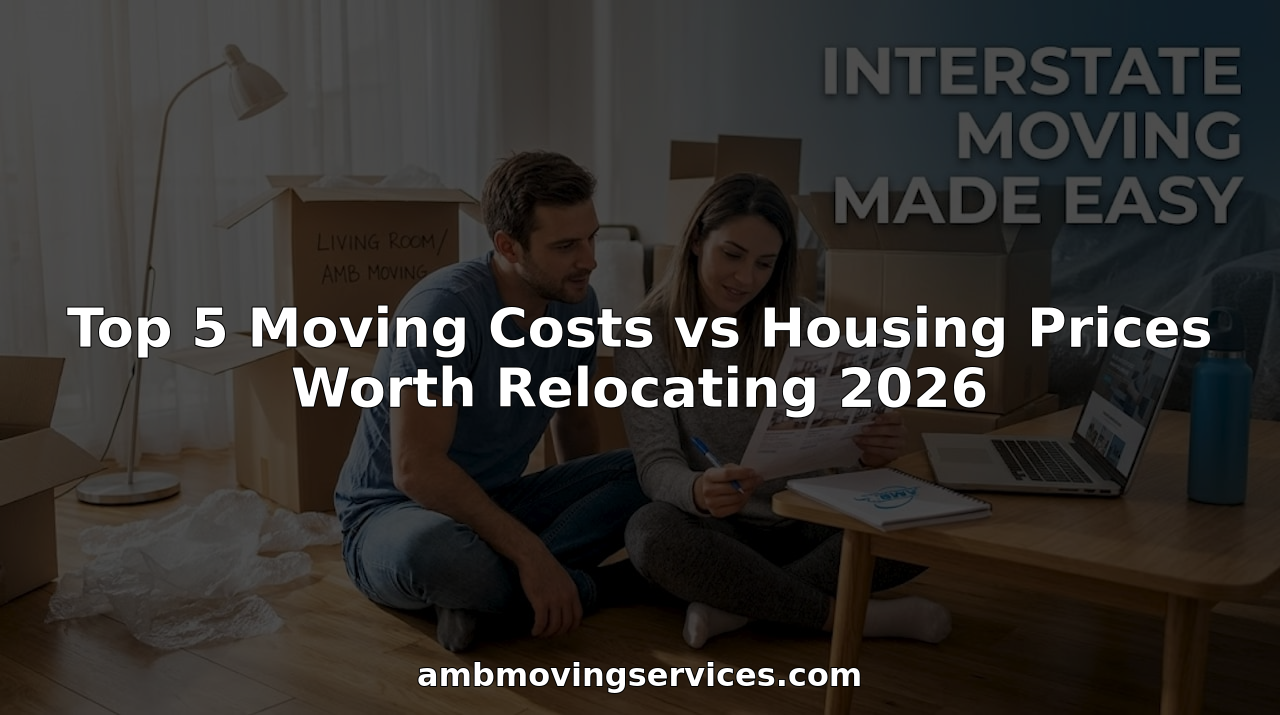 Top 5 Moving Costs vs Housing Prices Worth Relocating 2026
