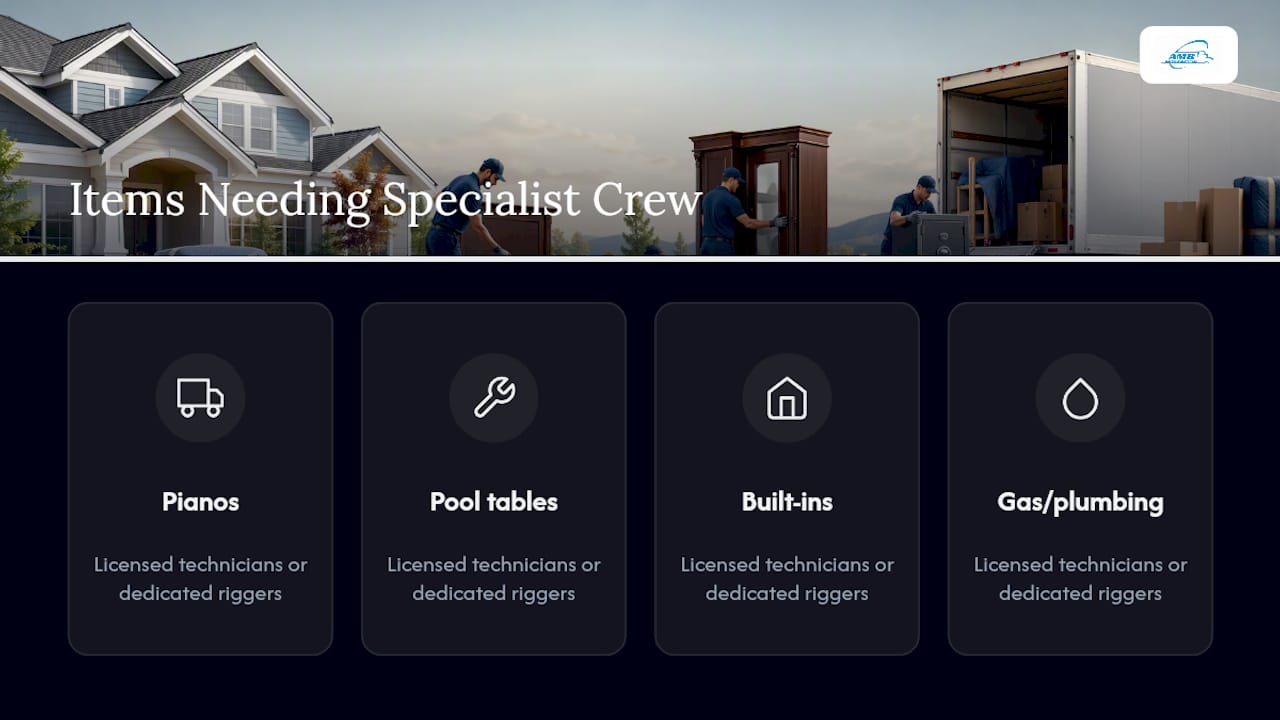 Specialist handling categories for difficult items